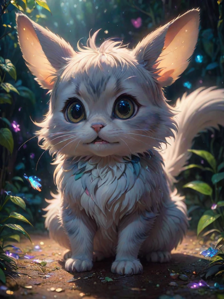 anime artwork a cute animal, no human, a lot of little details, by ayami kojima, smooth shading, 8k, cinematic composition, octane render, concept art, trending on artstation, digital painting, anime, disney, pixar, 8k, hd, dof, kodak film, volumetric lighting, subsurface scattering, photorealistic, octane magical  holography, [prompt] anime style, key visual, vibrant, studio anime,  highly detailed寝てる