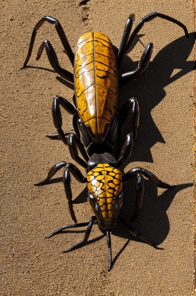 Scorpion animal with the acronym hl
