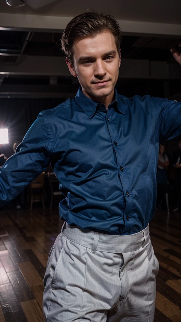 A BillMatheson man dancing on the dance floor