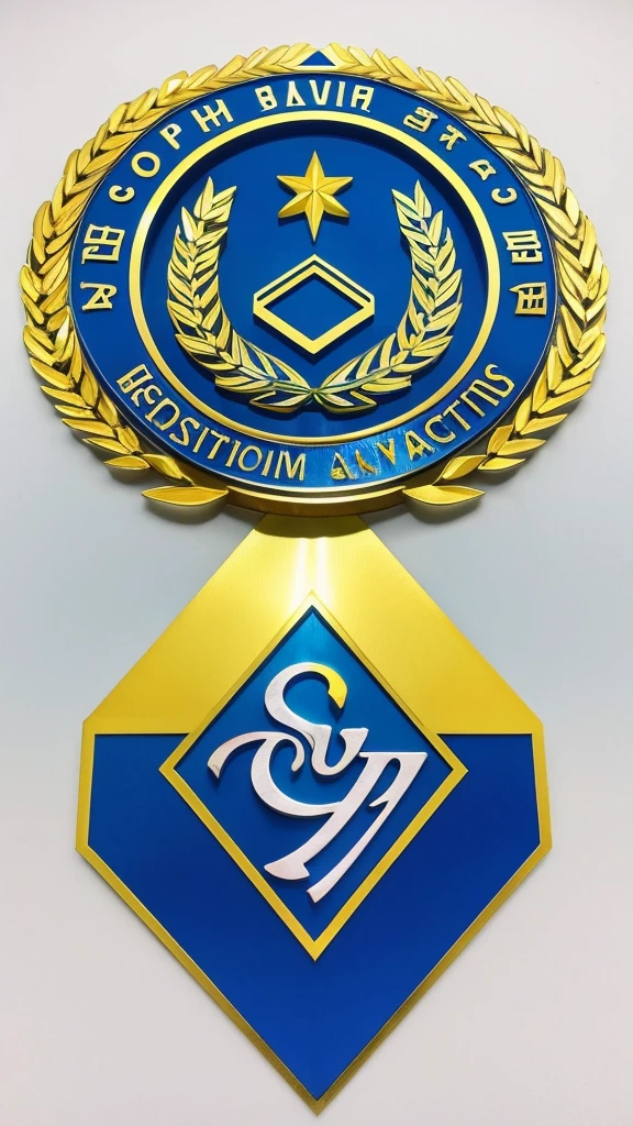 Prompt nya 👇 
sebuah logo bertuliskan "HSC" it looks very amazing and the sharp colorful details look very shiny, the 3d shining light is very complicated, UHD zoom