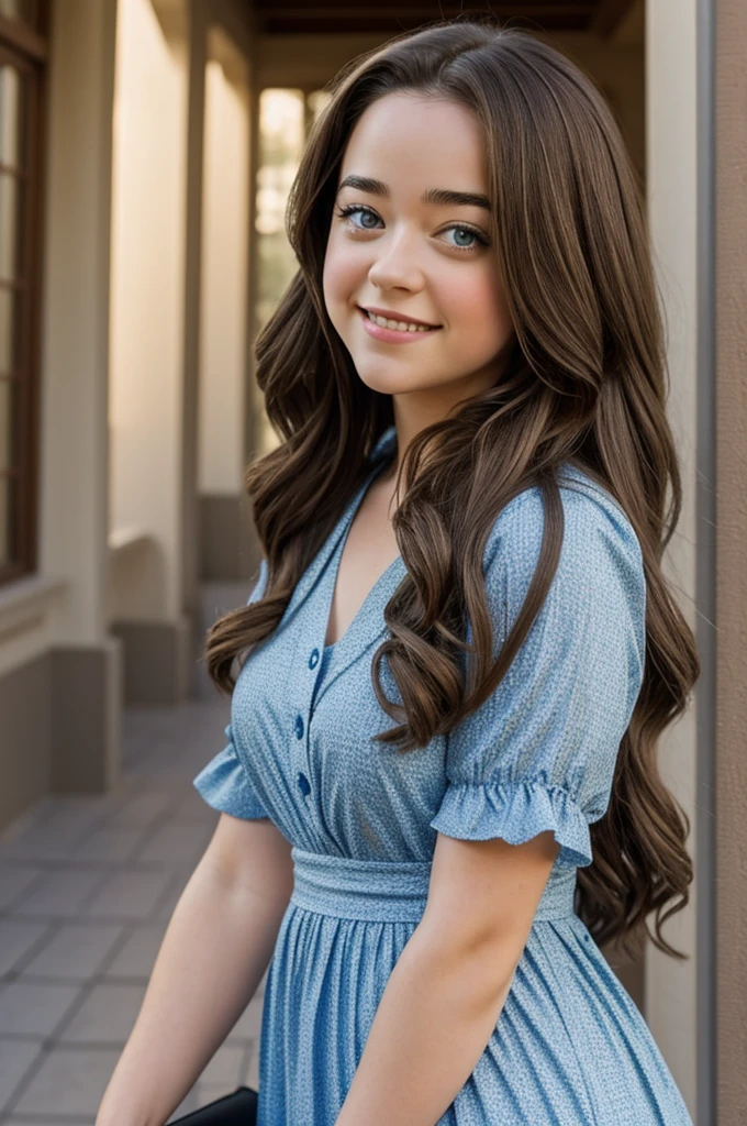 Mary mouser with enlarged  