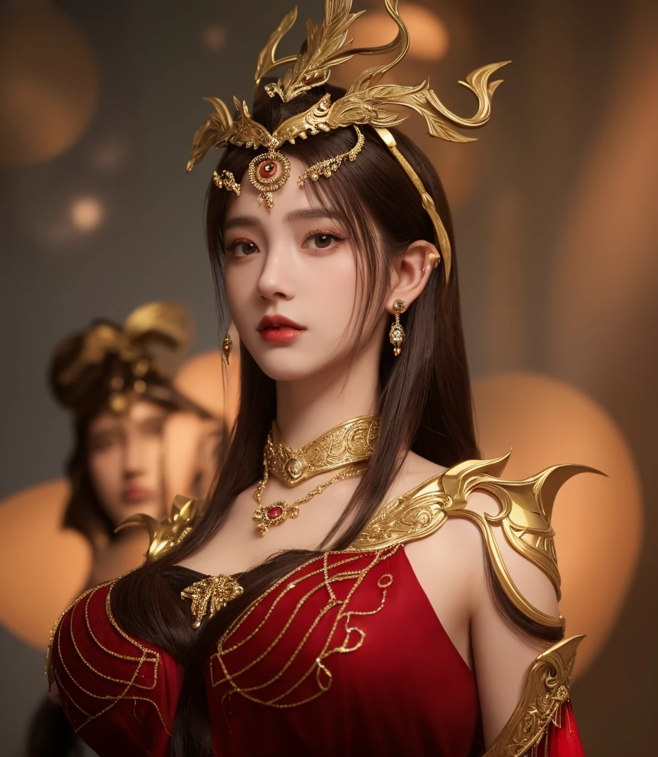 A beautiful woman with large breasts wearing a pink bra, lying seductively on a messy bed, ultra-realistic, highly detailed, photorealistic, 8K, hyper detailed, intricate, dramatic lighting, cinematic, moody, sensual, erotic, (best quality,4k,8k,highres,masterpiece:1.2),ultra-detailed,(realistic,photorealistic,photo-realistic:1.37), elegant pose, soft lighting, warm color tones, atmospheric, dreamlike