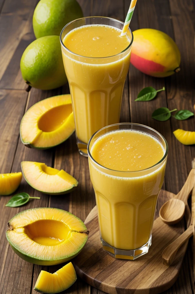 Mango juice for summer