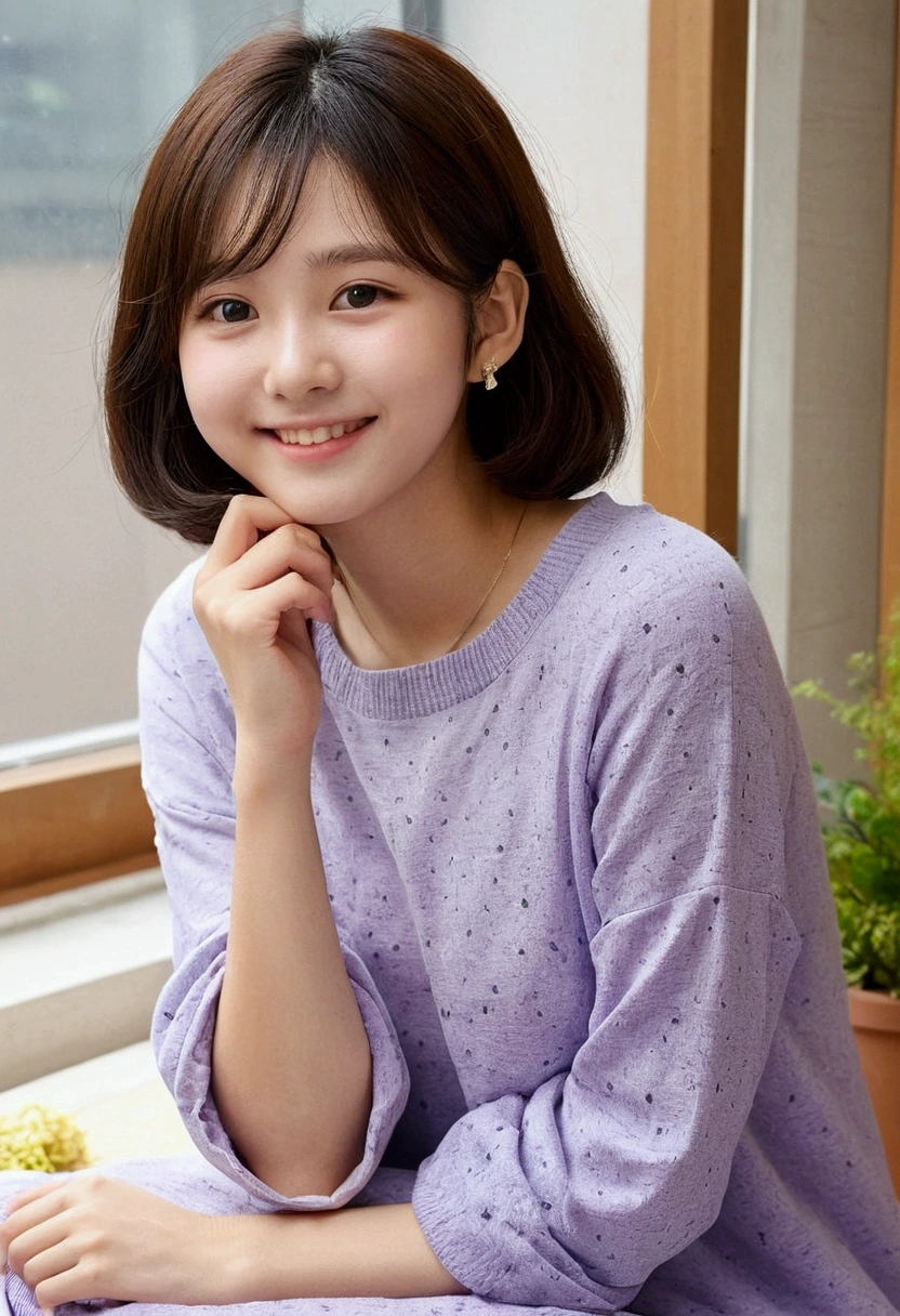 Small breasts、(Flip up your clothes:1.2)、whole body、whole body像、RAW Photos、Genuine、Genuine、Genuineスティック、RAW Photos、High resolution、Life、No copyright notice Cute, A 20-year-old girl who is as cute as an idol、Smiling Kindly