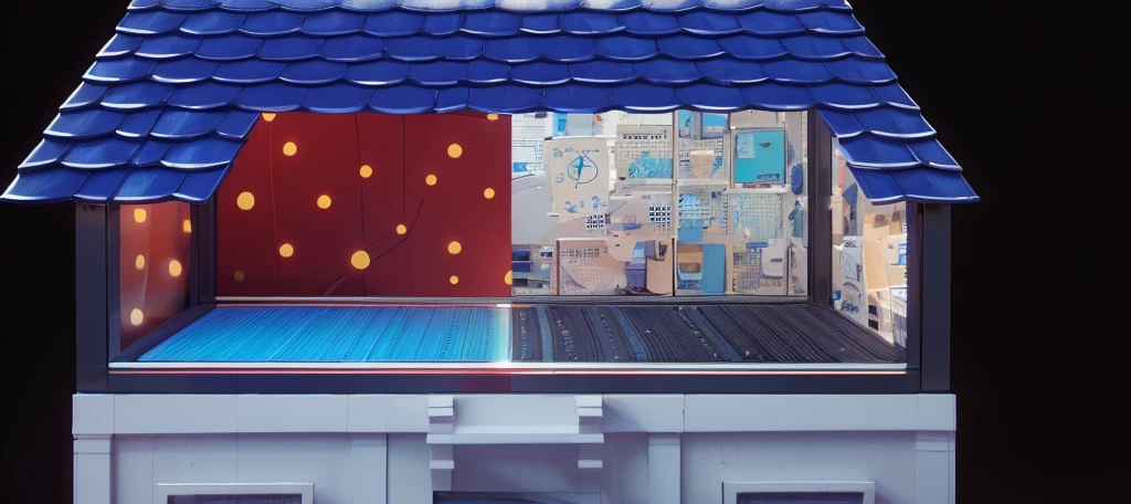 3d render, glossy texture, smooth 3d model, multiple light sources, rim light, sharp post effects render, (glossy plastic texture with multiple big light probe refractions), perfect cgi, smooth silhouette, high intensity refraction, (super glossy material), most beautiful vfx , blue background, plastic refractions, realistic, 4k, high resolution, rim light, photo shoot, commercial photo, profile shot, 4k, rim light, high resolution, 4k, glossy texture, smooth 3d model, multiple light sources, rim light, sharp post effects render, (glossy metallic texture with multiple big light probe refractions), perfect cgi, cgi art created only with gradients, smooth silhouette, high intensity refraction, (super glossy chrome material), most beautiful vfx, blue background, chrome metal refractions, multiple light sources, rim light, sharp post effects render, perfect cgi, digital art, detailed digital art, reflective, best quality, 4k, masterpiece:1.2, ultra-detailed, realistic, vivid colors, dark and moody lighting, The image of the highest quality, ensuring every detail is showcased perfectly. It in 4k resolution, allowing viewers to immerse themselves in the richness of the colors and intricate details. The realistic rendering. under the spotlight, reflecting, high-resolution image, realistic rendering, dark background, and rim light photorealistic The image features three characters standing in front of three houses. The characters are a red-haired mermaid, a purple cat, and an orange dog. They are each holding a yellow maraca