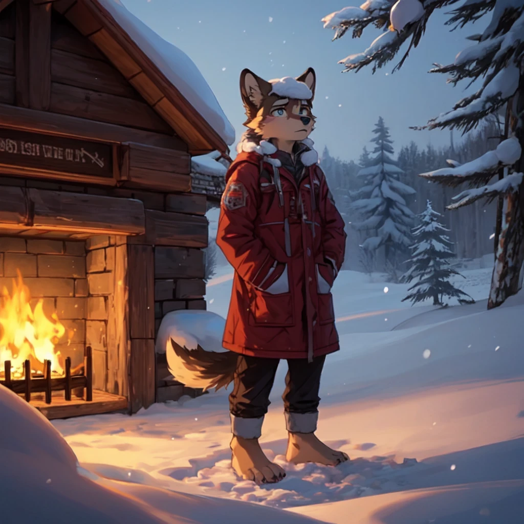 (((Barefoot furry character, full body, cinematic setting, furry male, plantigrade))) snow on head
God I miss you like hell
I was wrong I can tell
For the heart can be (((blind and frozen)))
Now I live with the pain
Every night, every day
As I read those letters you wrote me
How I long for the time
When your lips would kiss mine
And the promise was still unbroken
I will wait for tomorrow
That may never come
I will wait in the name of love
BREAK, winter, snow, ice, sad atmosphere, intricate details, highly detailed, extreme detail, octane render, fine art, best quality, highres, (detailed face:1.5), ((full_body)), UHD, (((perfect hands))), low light