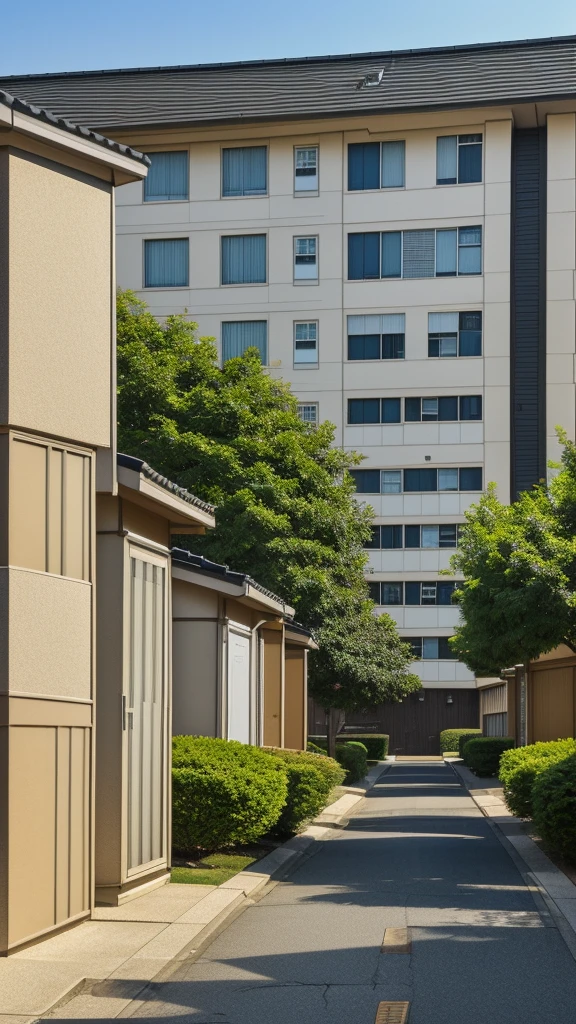 Showa Streetscape Housing estate