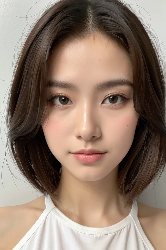 Masterpiece, best quality, perfect face ,white face