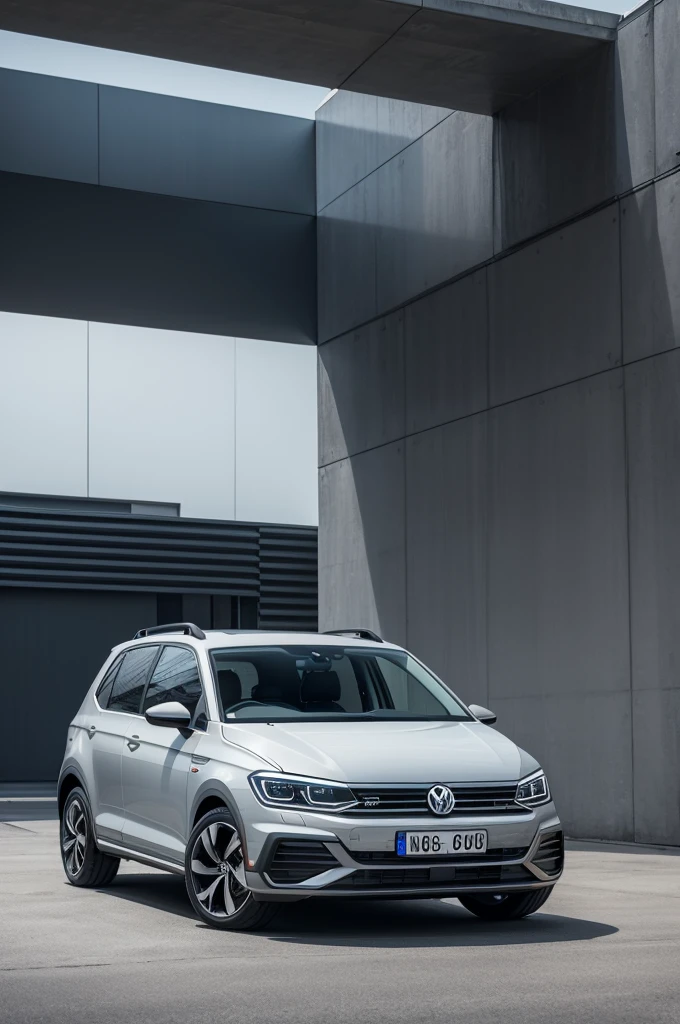 Vw gol generation 7 gray with black codas