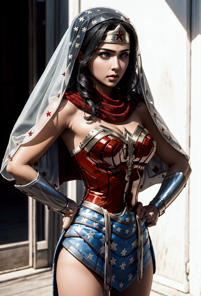 wonder woman muslim veil