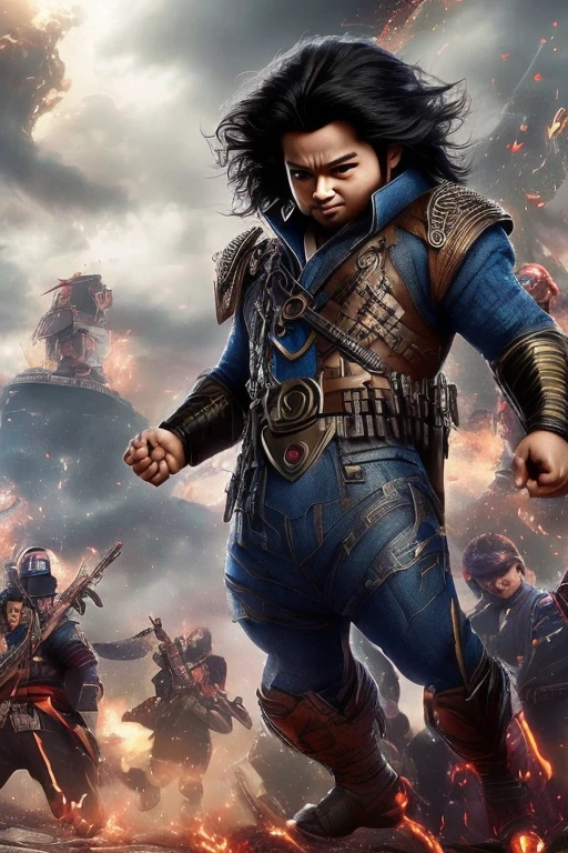 ((hair, Ultra-high resolution, Highest quality, masterpiece: 1.2) Japan comedians,Portrait of Hiroya Yamazaki of Untouchable