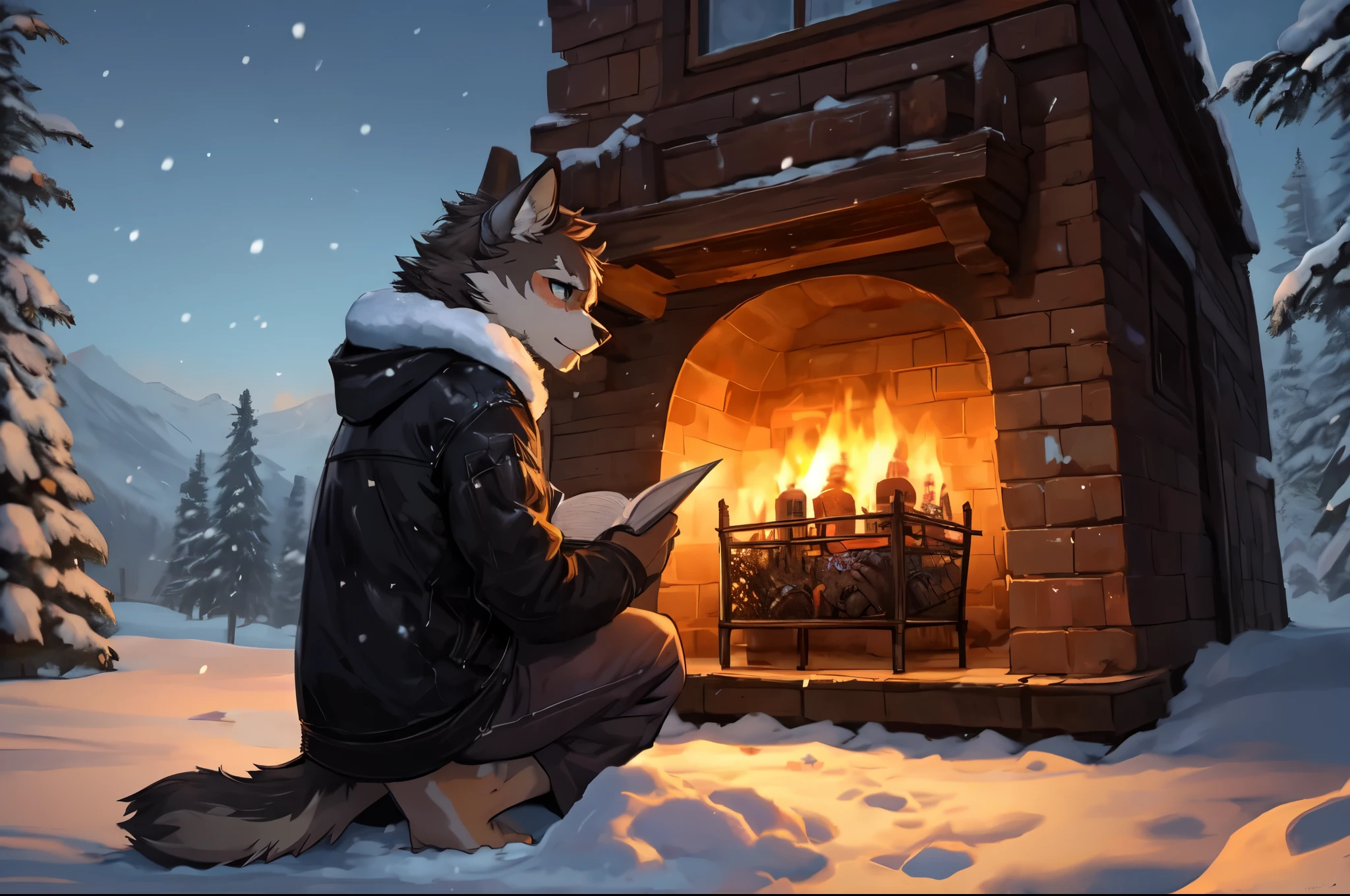 (((Barefoot furry character, full body, cinematic setting, furry male, plantigrade))) nice detailed feet paws, kneeling,
God I miss you like hell
I was wrong I can tell
For the heart can be (((blind and frozen)))
Now I live with the pain
Every night, every day
As I read those letters you wrote me
How I long for the time
When your lips would kiss mine
And the promise was still unbroken
I will wait for tomorrow
That may never come
I will wait in the name of love
BREAK, winter, snow, ice, sad atmosphere, intricate details, highly detailed, extreme detail, octane render, fine art, best quality, highres, (detailed face:1.5), ((full_body)), UHD, (((perfect hands))), low light