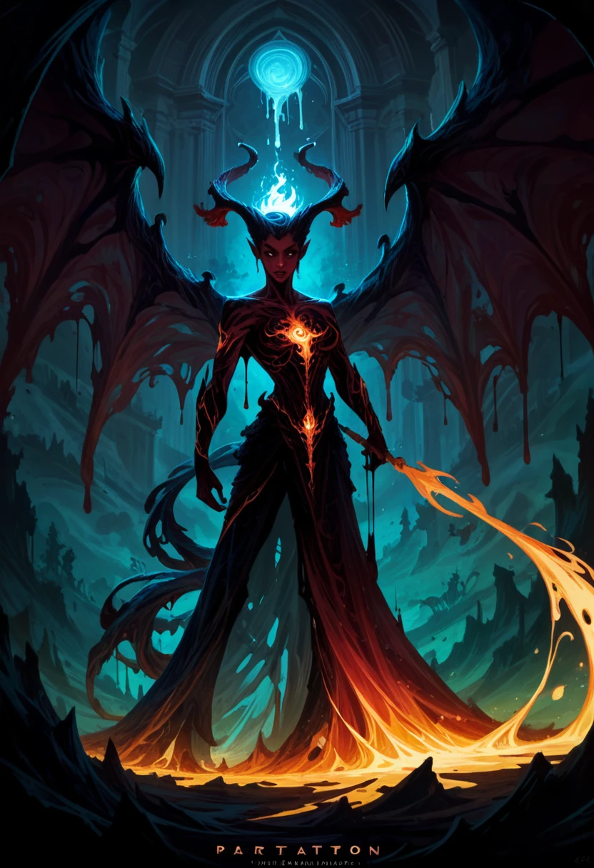 a high-quality digital illustration of a (Clockwork Angel), (Melting Moment), and (The Last Stand) scene featuring (demons), fantasy art, dramatic lighting, mystical atmosphere, intricate details, epic battle, magical elements, supernatural beings, fiery background, dynamic composition, concept art, medium shot, artstation worthy, fantasy concept art, intense colors, high detail, 4k.