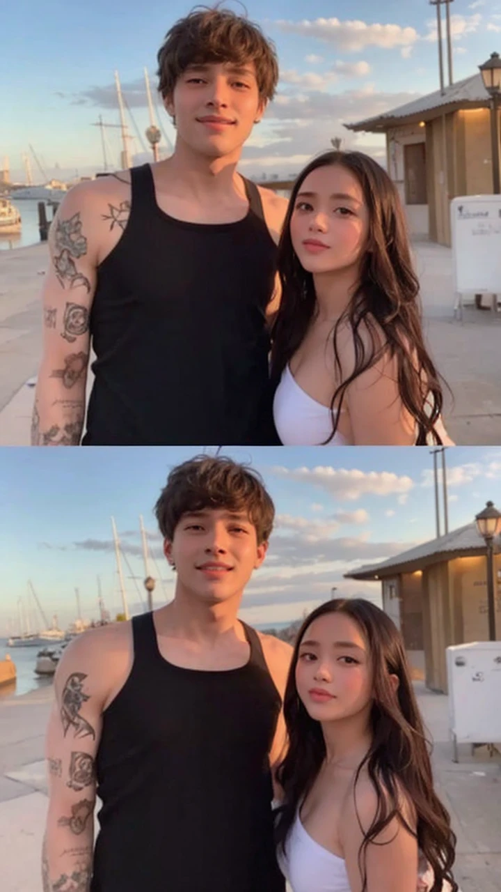 Girl and boy