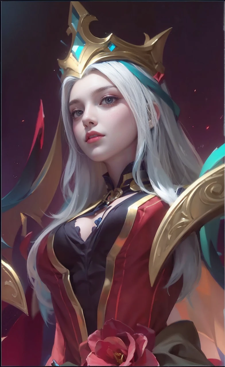 ((masterpiece)), ((best quality)), ((HD 4k)),girl, blue hair, short hair, inticrate detail, sllicked side hair
