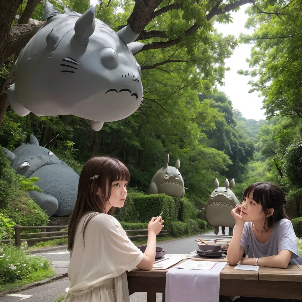 Totoro、Ghibli、Real
