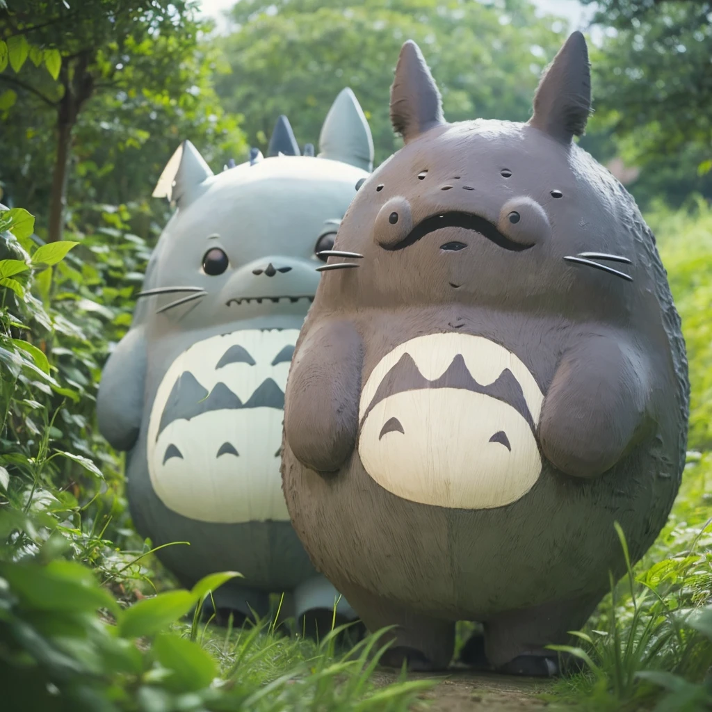 Totoro、Ghibli、Real、cute