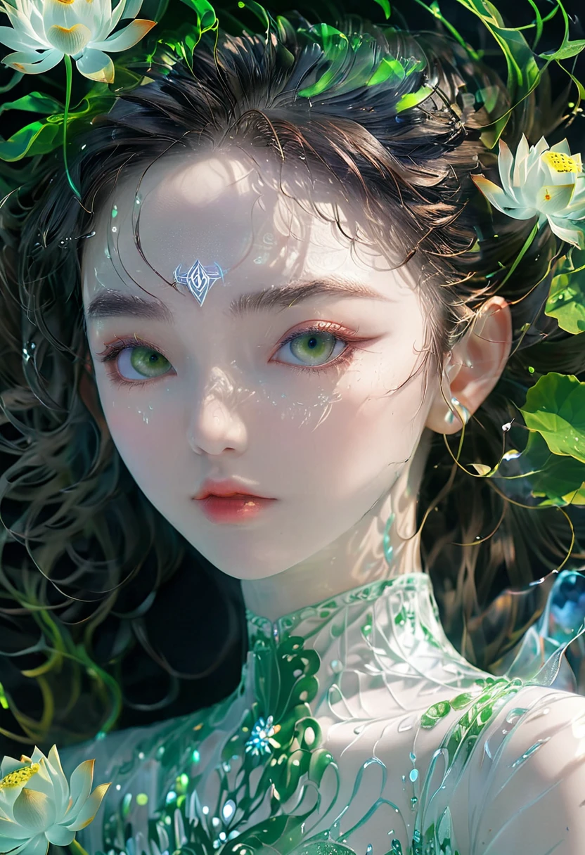 She was barefoot,Exposed ankles,Snow white as jade,Flawless。
Black gauze covered her face,Only a pair of starry eyes are revealed,Willow eyebrows are like spring water,Long hair like a waterfall,The smile is full of charm。