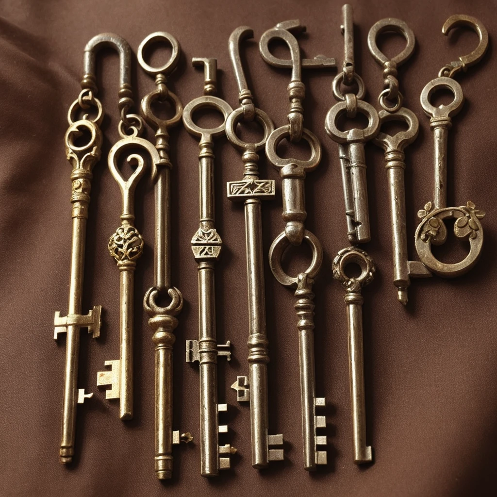 Only one medieval key of the grestness