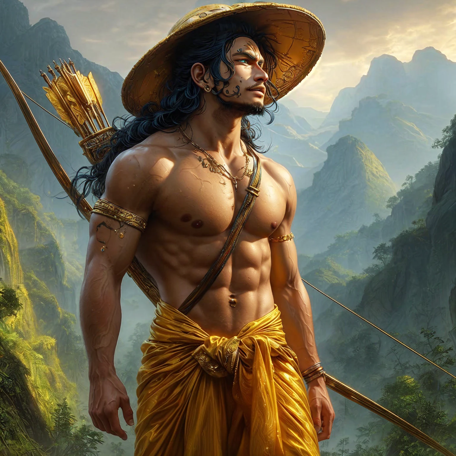 one piece Usopp , Looks like Usopp , Fine gold jewelry , , ,realistic anime ,