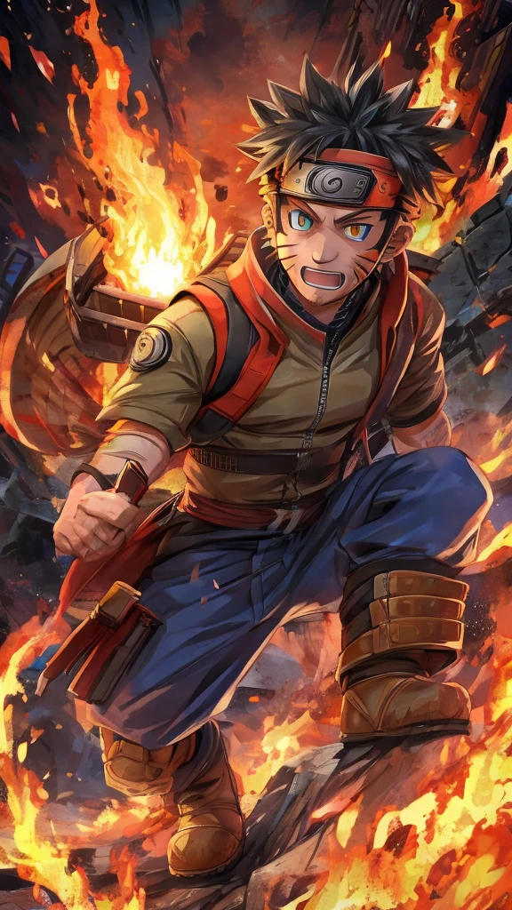free fire x naruto