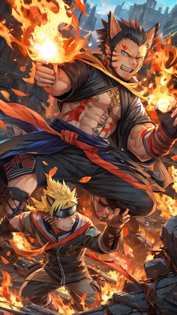 free fire x naruto