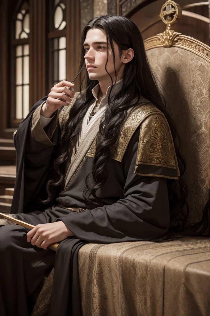 Lord of House Uller, A young boy, long hair