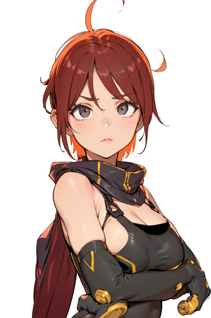 beautiful girl,older sister,Arms crossed,Black Gloves,4K,8K,Highest quality