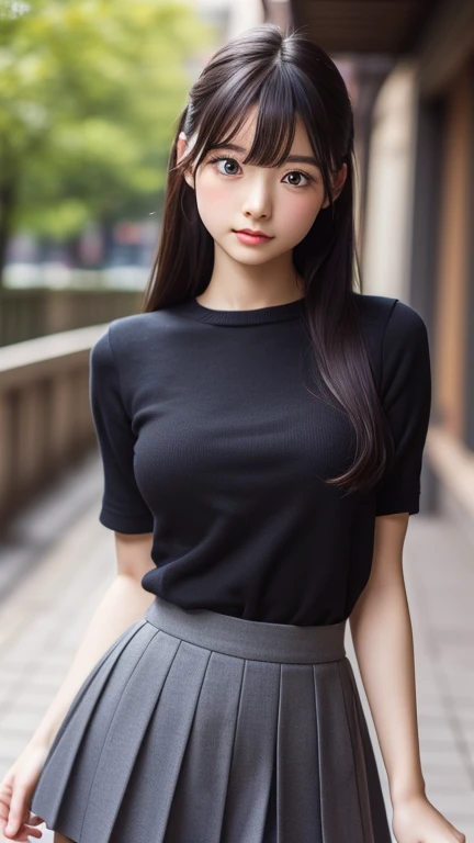 View your audience,high school girl,Butt、Tight Skirt、(Random cute clothes),(Random Animation Pose),(Thin type),(Large Breasts),(Random hairstyle),(Best image quality, (8K), Ultra-realistic, 最high quality, high quality, High resolution, high qualityの質感, Attention to detail, Beautiful details, Fine details, Extremely detailed CG, Detailed Texture, Realistic facial expressions, masterpiece, in front)、