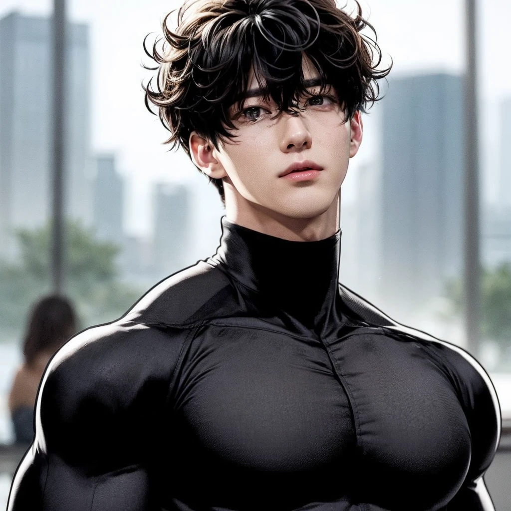 bts jungkook in stylish shirt, very masculine and sexy