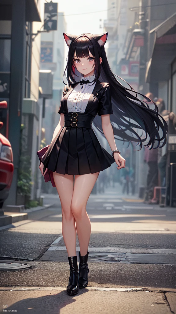 "The work we have in front of us is the masterpiece of a radiant hyperrealist artist, and we are proud of the quality and beauty that far surpasses its predecessor.

This one captures the point of view with its ephemeral eyes and calm expression. Its cheeks are slightly flushed like cherry blossoms, and its crystal clear white skin walks like silk. It is as glossy and shines every time it sways in the wind.

Her style is the splendor of Japan Harajuku fashion, and her unique fashion sense makes her even more attractive. Her outfits are colorful and artistic, with a wide variety of designs, including pop culture icons, cartoon characters, and abstract patterns.

Her skirt is rainbow-colored and her ruffles spread out beautifully like a flower. At her feet are vivid pink platform boots, the unique design and colors of which instantly catch the eye.

((Full Body Shot: 1.5))、((One animal))、((Real female cat))、大きなsmile、Slim style、((The background is blurred and I can&#39;t see anything))、K-Pop Idol Costumes、Cute chibi anime sitting on a plate, long pink hair with twin tails、Have cat ears、Wear a blue mini dress, smile, The logo looks cheap、Rainbow colors、重くHer accessories also reflect that personality. A large heart pendant shines around her neck, and a colorful beaded earring swaying in commemoration. And in her hands are lined with bracelets and bracelets depicting icons of pop culture.

This image, at the level of its impression and detail, gives the illusion that she is actually there. enjoys her personality and beauty to the fullest.

This is the best masterpiece we will create, and its beauty and personality will never surpass it. All of them are highly finished using image correction tools to reproduce images of the highest quality.

This figure should inspire us to think beyond the limits of our creativity and produce the best results. "This is a work that expresses the essence of a hyperrealist artist."
