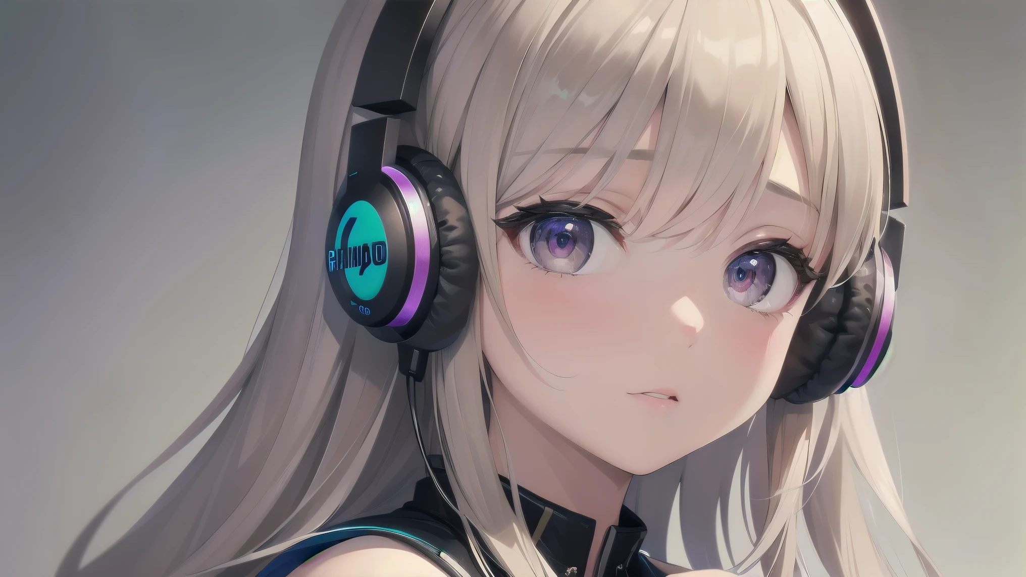 Highest quality, Super quality, 16K, Incredibly absurd, Very detailed, 2.5D, Delicate and dynamic depiction,people、Cute girl with headphones、Pets nearby