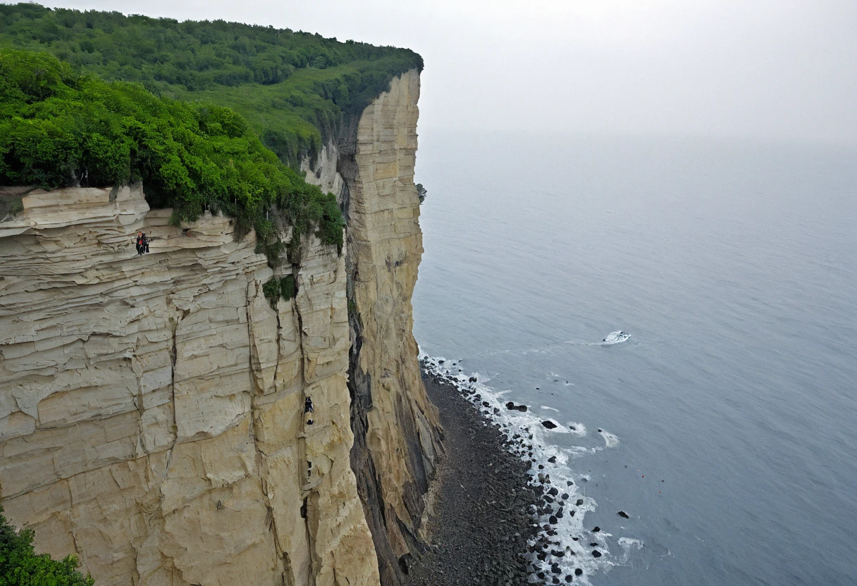 the cliff of suicide lovers