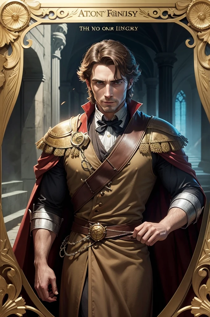 Poster for a fantasy film with an aristocrat guy as the main character