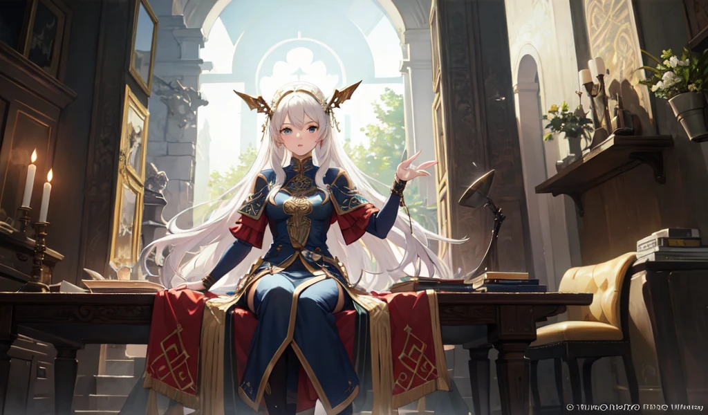 ((Highest quality)), ((masterpiece)), (detailed), One Wizard, celtic costume,,Five fingers