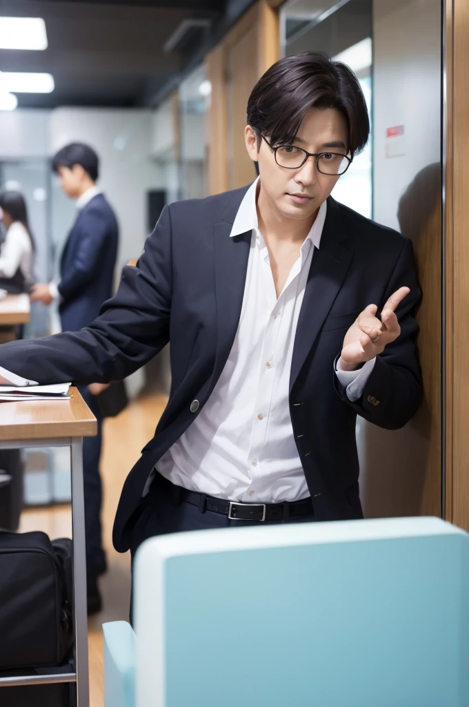 Rich man who is an investor