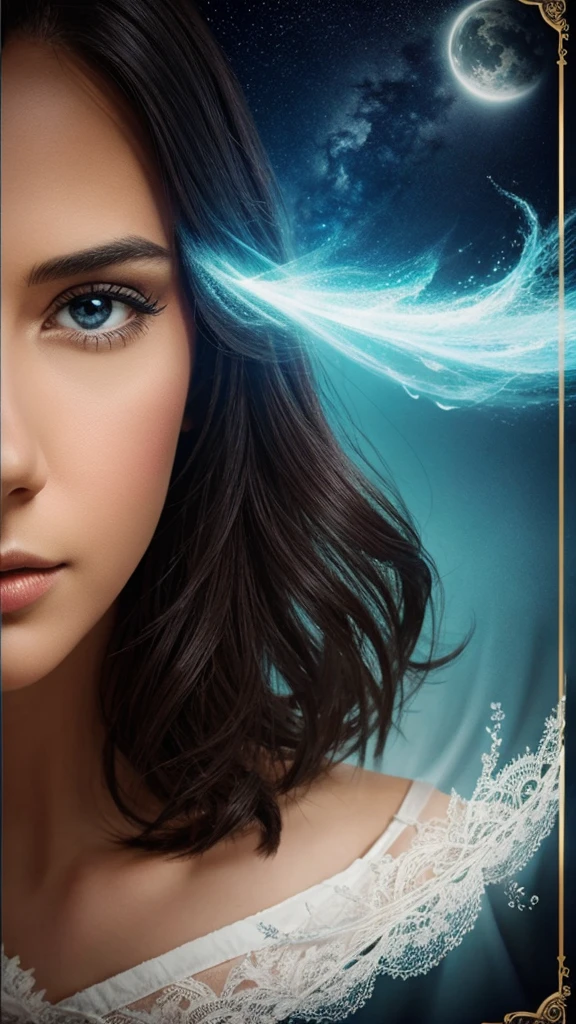 Create a beautiful poster on illusion and mystery ..very creative