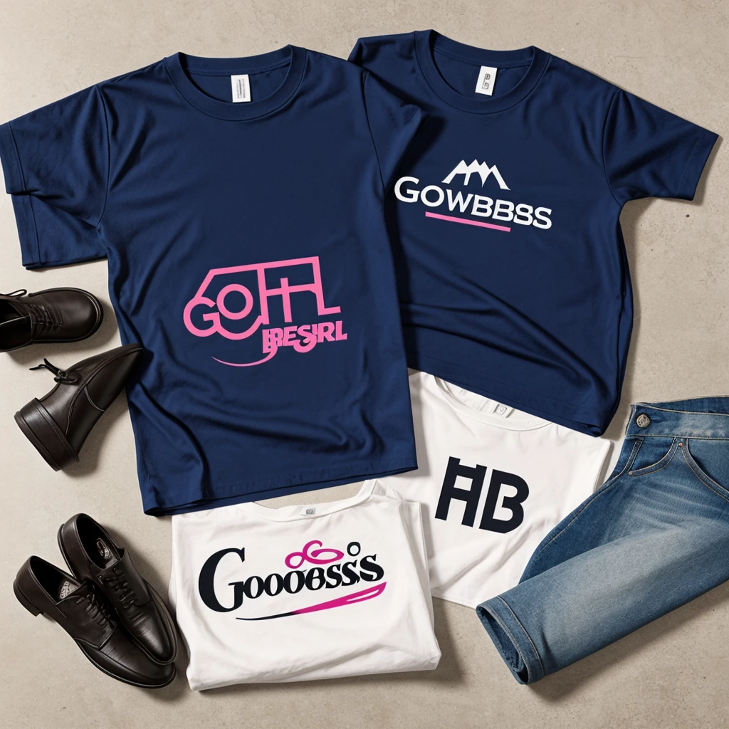 Create a logo for a clothing brand named gowbess