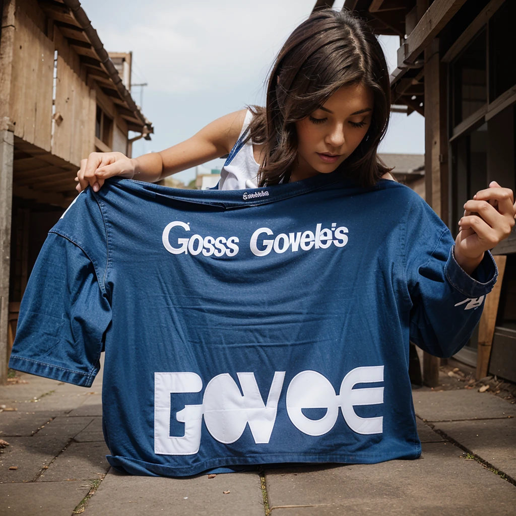 Create a logo for a clothing brand named gowbess