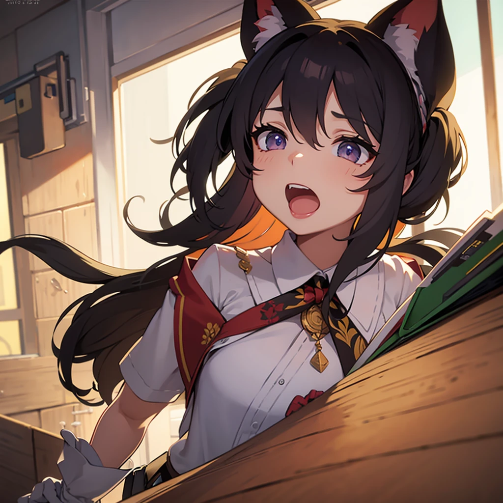 Panting expression
