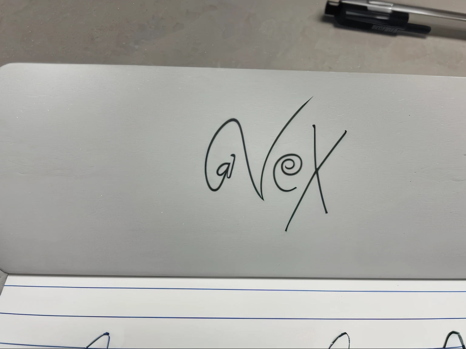 Make clearer and straight like a logo