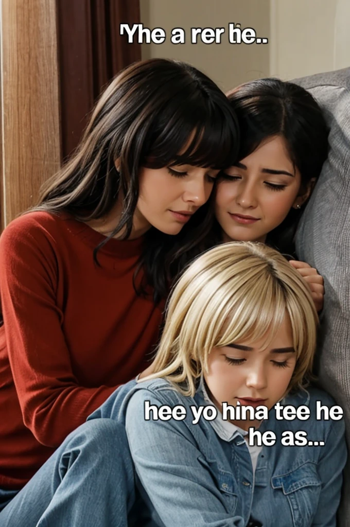 Meme of a character comforting another with a message like "I'll be here for you in all the sad movies".