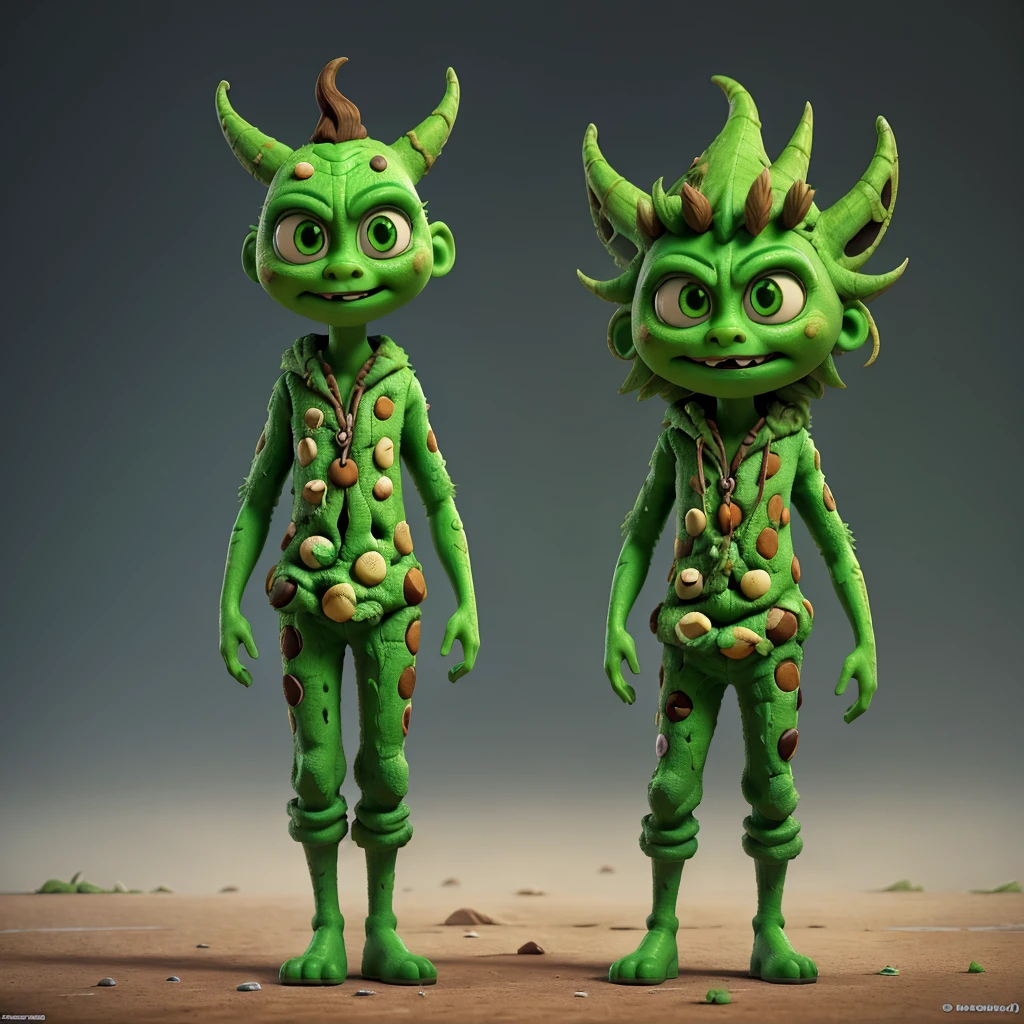 a crazy cookie character 6 feet tall, with green eyes, looking like a person, hyperrealistic, 3d render, highly detailed, sharp focus, dramatic lighting, vibrant colors, whimsical, surreal, fantasy, photorealistic, octane render, 8k, best quality, masterpiece