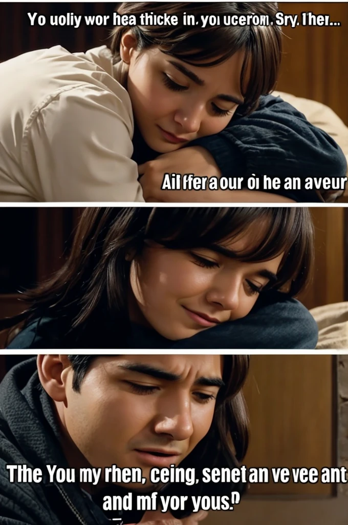 Meme of a character comforting another with a message like "I'll be here for you in all the sad movies".