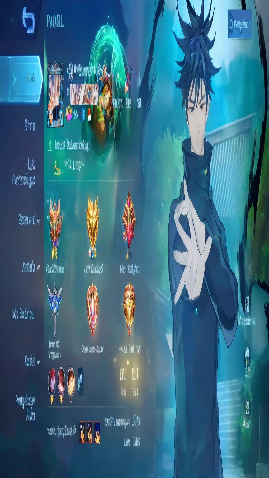 (absurdres, highres, ultra detailed, HDR), masterpiece, best quality, Android Game Character , short hair, handsome boy, anime eyes, Mobile Legends Hero, detailed scebe, detailed character
