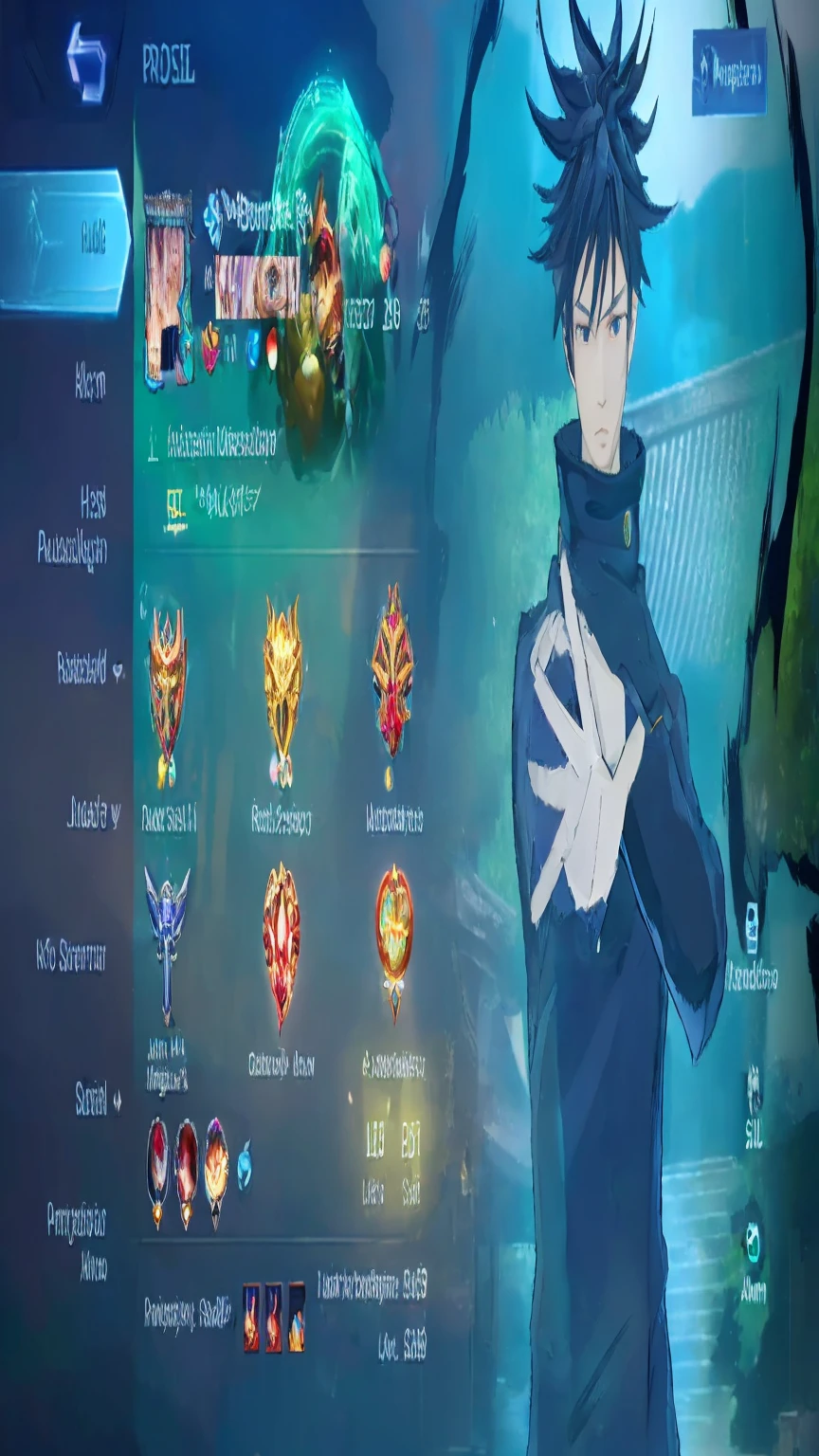 (absurdres, highres, ultra detailed, HDR), masterpiece, best quality, Android Game Character , short hair, handsome boy, anime eyes, Mobile Legends Hero, detailed scebe, detailed character