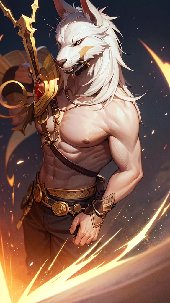 Description**: A powerful warrior and generous companion on his journey.