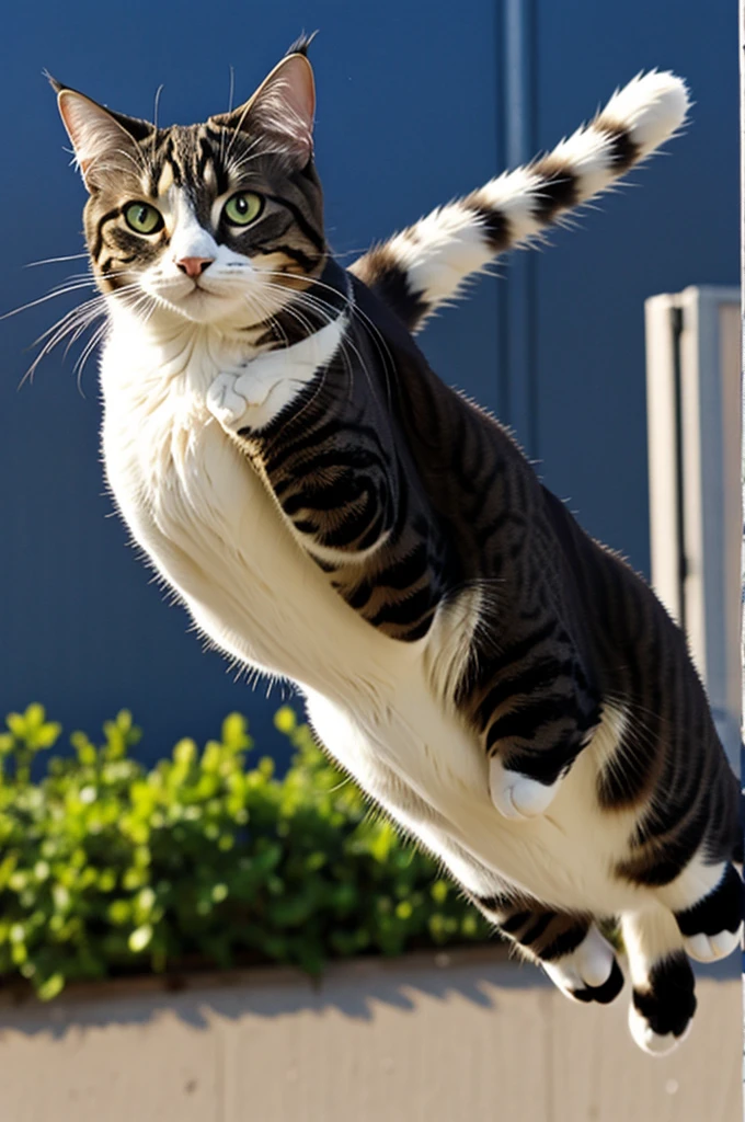 flying cat

