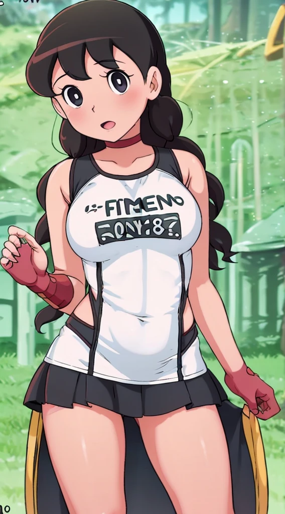American girl of 18, video gamer, wearing translucent short T-shirt, black hair, ((blush: 0.8)), natural skin texture, 4K textures, highly detailed, insane details, faint colors , ((long wavy hair)), ((smile on face: 0.4)), (no panties: 0.2), ((looking directly at the camera)), ((tilted head: 0.8 )), ((large breasts:1)).