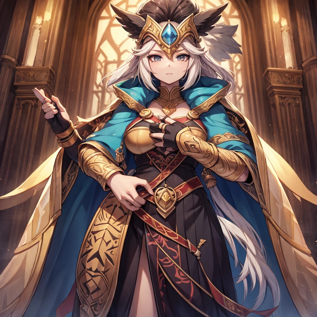 Beautiful character, masterpiece, Attention to the details, FantasyStyle, fully body, model to be used in tcg game